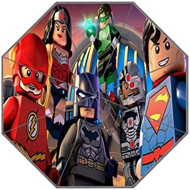 ScottShop Lego Batman Superheroes Custom Generic Foldable Umbrella Sun Rain Anti-UV