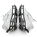 Ice Cleats Grippers for Shoes and Boots 24 Teeth Crampons 10 Teeth Tiny Spikes Ice Cleats for Walk on Ice Snow and Freezing Mud