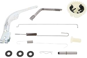VOSAREA Gas Engine Governor Gear Assembly Kit with Throttle Spring and Linkage Rod for 5.5-7.5hp Gx140 Gx160