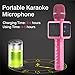Wireless Karaoke Microphone,Cocopa Portable Handheld Mic Built-in Speaker with Multi-Function Professional Classic-Style Karaoke Player for iPhone/Android/Smartphone, Home Party KTV, Outdoor, Karaoke