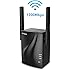 WiFi Extender- WiFi Range Extender Up to 1200Mbps, WiFi Signal Booster, 2.4 & 5GHz Dual Band WiFi Repeater with Access Ethernet Port, 360° Full Coverage, Easy Set-Up. (1200Mbps)