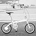 Bikes/Folding Bikes Variable Speed Bicycle Adult Folding Bike 16 inch Portable Bicycle Men and Women Mini, 10 Seconds Fast Folding (Color : White, Size : 16inches)thumb 2