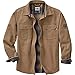 Legendary Whitetails Men's Journeyman Shirt Jacket, Flannel Lined Shacket for Men, Water-Resistant Coat Rugged Fall Clothing, Barley, X-Large