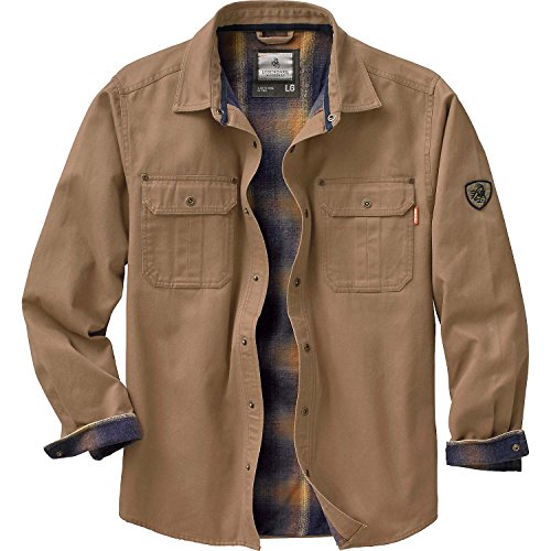 Legendary Whitetails Mens Journeyman Shirt Jacket Barley XXX-Large