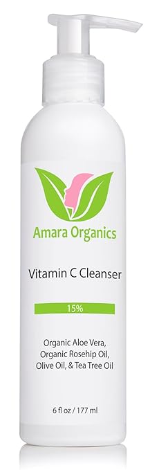 Amara Organics Facial Cleanser Amara Organics Facial Cleanser with 15% Vitamin C, 6 fl. oz.