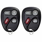 2 KeylessOption Replacement 4 Button Keyless Entry Remote Controls Key Fobs Compatible with 10246215