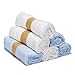 Kimicare Bamboo Baby Washcloths - Premium Soft & Absorbent Towels for Baby Bath - Durable Organic Baby Wipes - Perfect Baby Shower Gift, 10