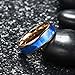 King Will Men's 8MM Multi Faceted Tungsten Carbide Ring Polished Wedding Engagement Band (7)