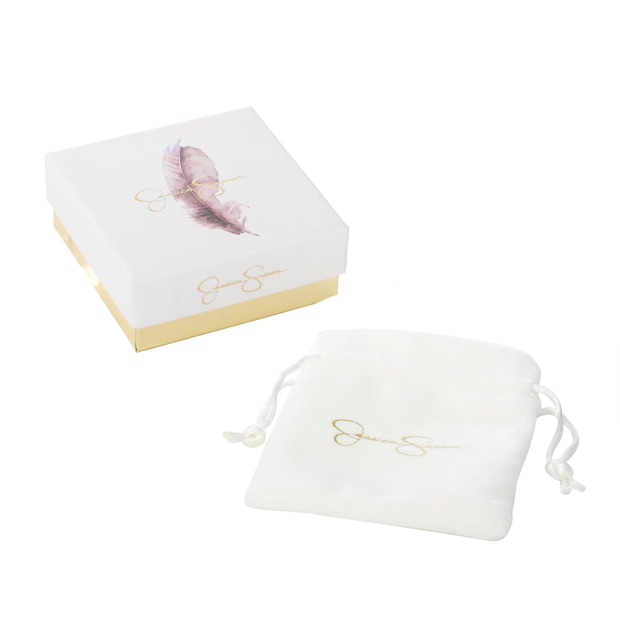 Jessica Simpson Womens Turquoise Stone Slider Bracelet - Oxidized Gold-Tone Lariat Bracelet with Turquoise Accents