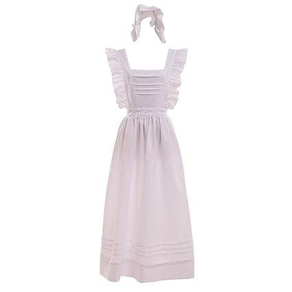 GRACEART Damen Viktorianisch Maid Kolonial Schürze