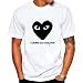 Men's CDG Black Tee shirt Black