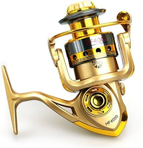 JOYOOO Metal Spinning Fishing Reels Fly Wheel For Fresh/ Salt Water Fishing Tool Accessories (9000)