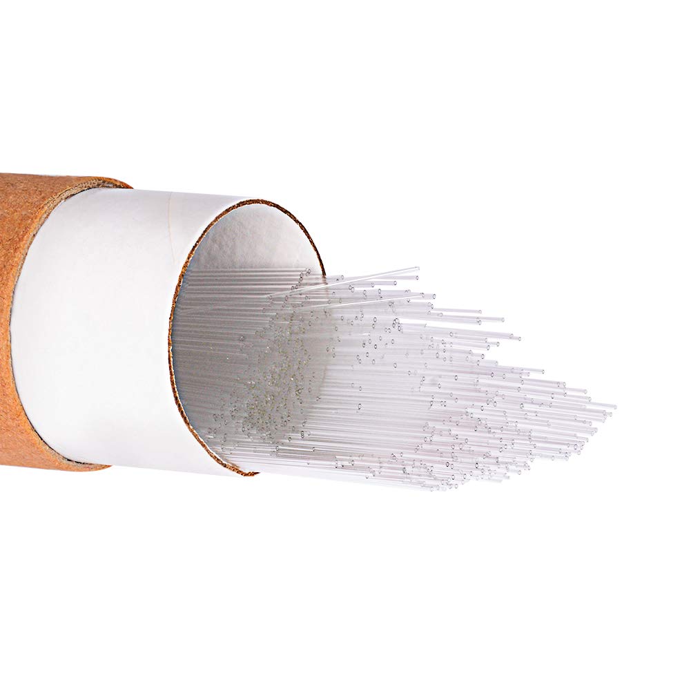 StonyLab Glass Capillary Tubes, 100mm Micro Glass Pipettes Capillary Transfer Tube with 0.3mm ID and 0.5mm OD for TLC Spotting, 1 Pack