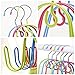 Aligle Multi-Function Stainless Steel Heavy-duty DryingRack Hanger Airer Hanging Shoe Rack Antiskid Shoe Drying Rack Creative Shoes Hanging Sun Scarf Hook, Sock Rack 3 Pack