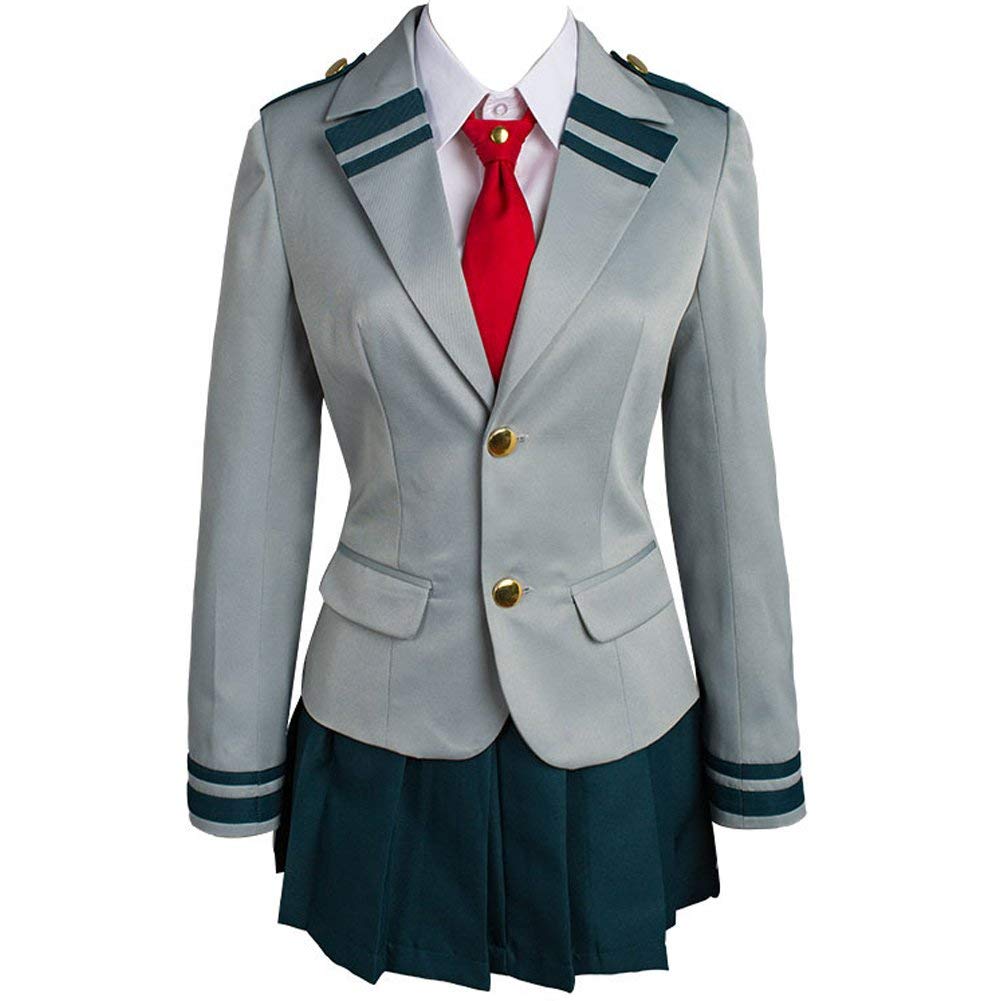 Rainiscool Ochaco Uraraka My Hero Academia Cosplay Costume Academic Style School Uniform Summer Fash