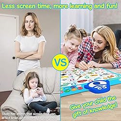 Bilingual Talking Alphabet Poster for Toddlers