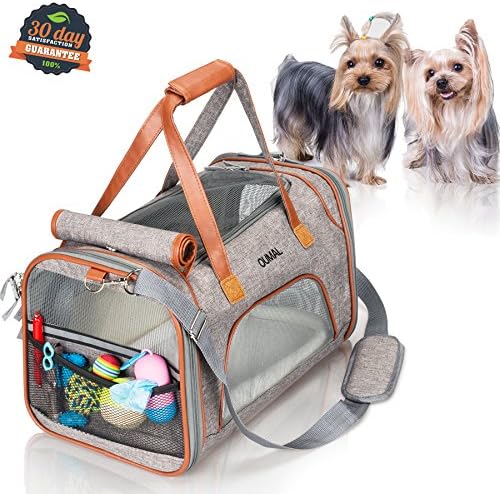 OUMAL Pet Carrier for Cat and Small Dog