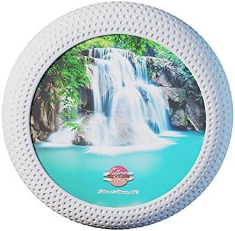 Golf Series Large Frame BP-1800-10-W, White 8 Inch Diameter Round Picture Frame To Hang Photos of Your Favorite Golfer or Course. Display a Winning Score Card. Perfect for Dad, Golf Buddy, or Coach
