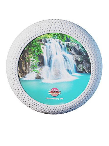 Golf Series Large Frame BP-1800-10-W, White 8 Inch Diameter Round Picture Frame To Hang Photos of Your Favorite Golfer or Course. Display a Winning Score Card. Perfect for Dad, Golf Buddy, or Coach