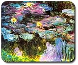 Art Plates® brand Mouse Pad - Monet: Violet Lilies