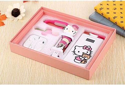 Mobile Power Box Set, Universal 20000mah Ultra Slim Power Bank Dual USB Portable Charger External Battery Pack for Iphone Ipad Samsung Galaxy Cell Phones and Tablets (Hello Kitty)