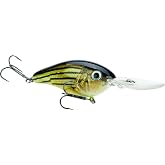Strike King Pro Model 6XD Fishing Lure, Deep Diving Crankbait, Barfish | 1-Ounce