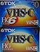 TDK 30 Minute Vhs-c Hg Ulitimate 214777 Ep Sp