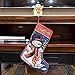 Set of 5 Santa, Snowman, Reindeer & Tree Christmas Stockings 18 Inches