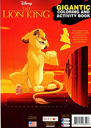 Disney - The Lion King - Gigantic Coloring & Activity Book - 200 Pages