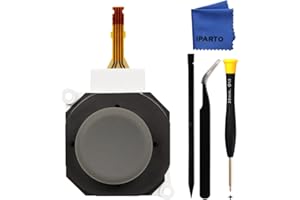 iParto 3D Joystick Replacement for Nintendo 2DS 3DS 3DS XL Analog Thumb Stick Joystick with Circle Pad Cap