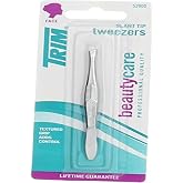 Trim Professional Quality Slant Tip Tweezers #52900 6 - Tweezers