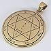 Moonlight Mysteries Bronze Second Pentacle of Mars Talisman for Health