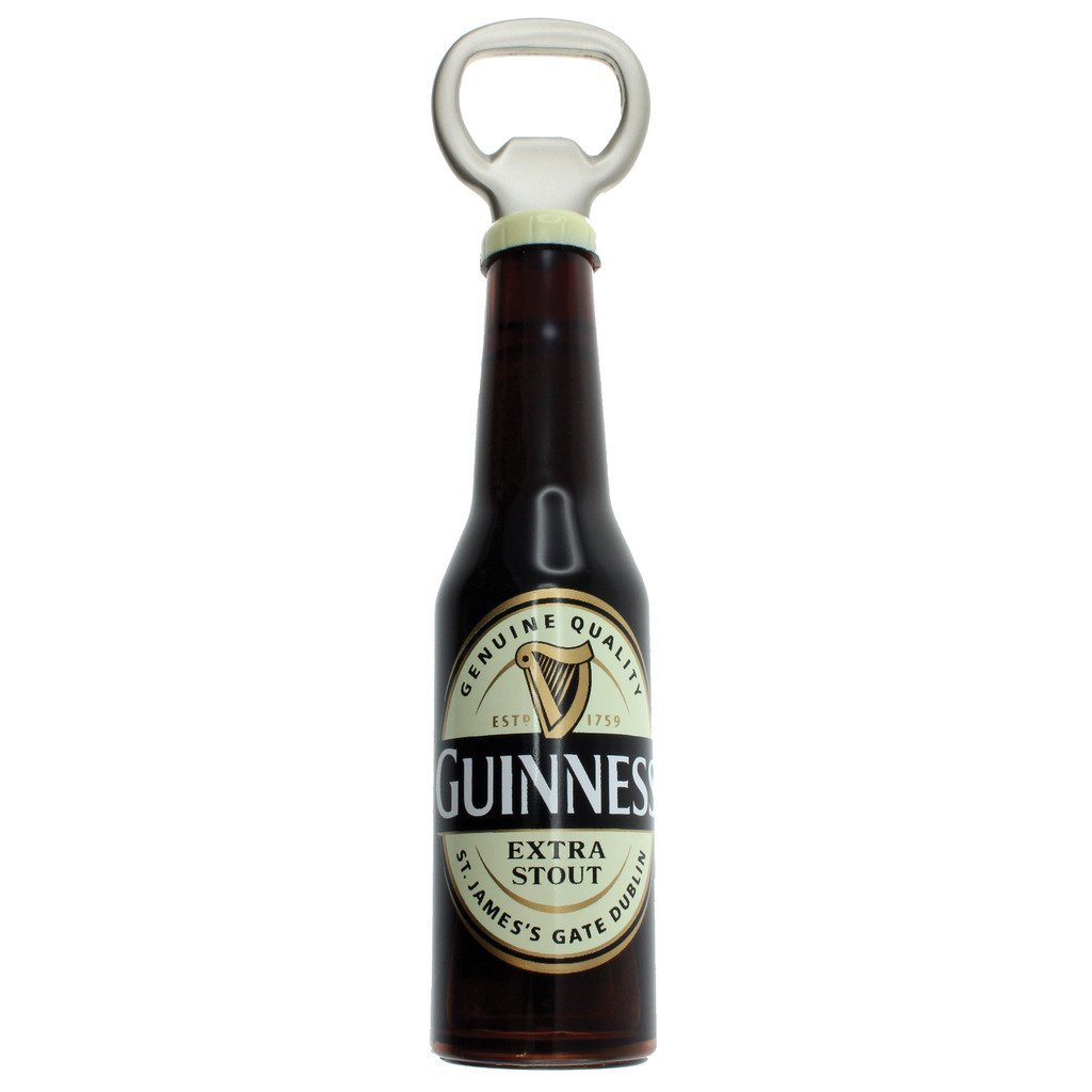 Guinness Extra Stout Bottle Opener & Fridge Magnet