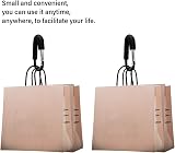 BeiLan 2Pack Large Pram Clips D Shape Carabiner Stroller Hook Holder 14cm Black view 6