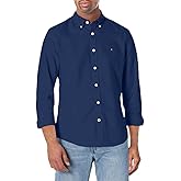 Tommy Hilfiger Mens Long Sleeve Button Down Oxford Shirt in Regular Fit