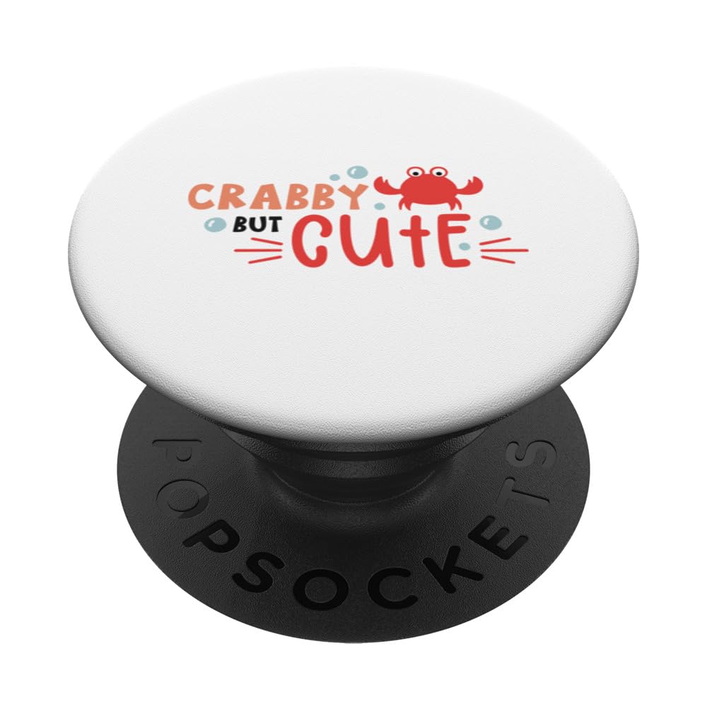 Crabby But Cute PopSockets Swappable PopGrip