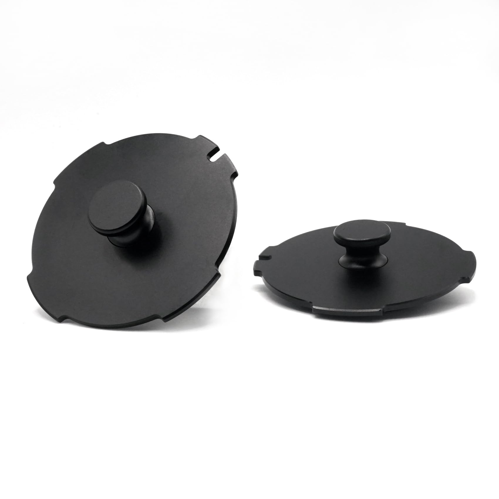 Letrater PL Mount Cine Body Cap 2units, Aerospace Grade Aluminum, Compatible with ARRI、RED、 Sony CineAlta、Aja CION PL Cine Cameras and PL Mount Adapters Lens Side Cap, Anti-Dust & Scratch