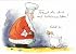Postkarte A6 „Weihnachten Burn Out“ – Witzige Grußkarte Von Modern Times