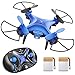 SNAPTAIN SP310 Mini Drone for Kids, Throw’n Go RC Quadcopter for Beginners w/ 3D Flips, Altitude Hold, Headless Mode, Speed Adjustment, One Key Return and Portable Controller Box