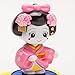 Solar Powered Bobblehead Toy Figure Nohohon, Japanese Kimono Maiko Geisha - Pink SPT104