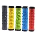 Choose Mountain Bike Grips Bicycle Handlebar Grips Double Lock on MTB Grips BMX Folding Bike Grips Red/Green/Blue/Yellow/Black