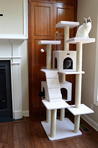 Armarkat Cat Tree Model B7701, Ivory
