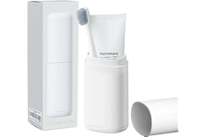 DeTii Toothbrush-Travel-Case-minimalist, Small-Toothbrush-Holder-Easy-Cleaning, Comfortable-Portable-Toothbrush Travel-Container-For-Camping-School-Trip