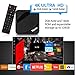Android 9.0 TV Box, 2021 TX3 MAX 2GB RAM 16GB ROM, Amlogic Quad-Core S905W 64 bits CPU, Tanix 64 bits Dual WiFi 2.4/5G 4K 3D H.265 TV Box with BT 4.2
