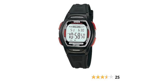 Casio Standard Digital Black Resin Strap Watch LW201-4A | Watchspree – Page  2