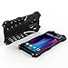 For HTC U11 Plus case,Janacy Luxury Cool Design Bat Style Premium Aluminum Metal Bumper Frame Shockproof Kickstand Case Cover Super Protective Shell For HTC U11+ Plus