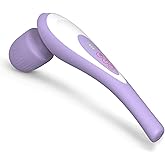 Roysmart Personal Handheld Vibrating Massager-Cordless Electric Percussion Muscle/ Deep Tissue Massager for Neck Back Shoulder Foot, Portable Seven Wand Massager for Full Body