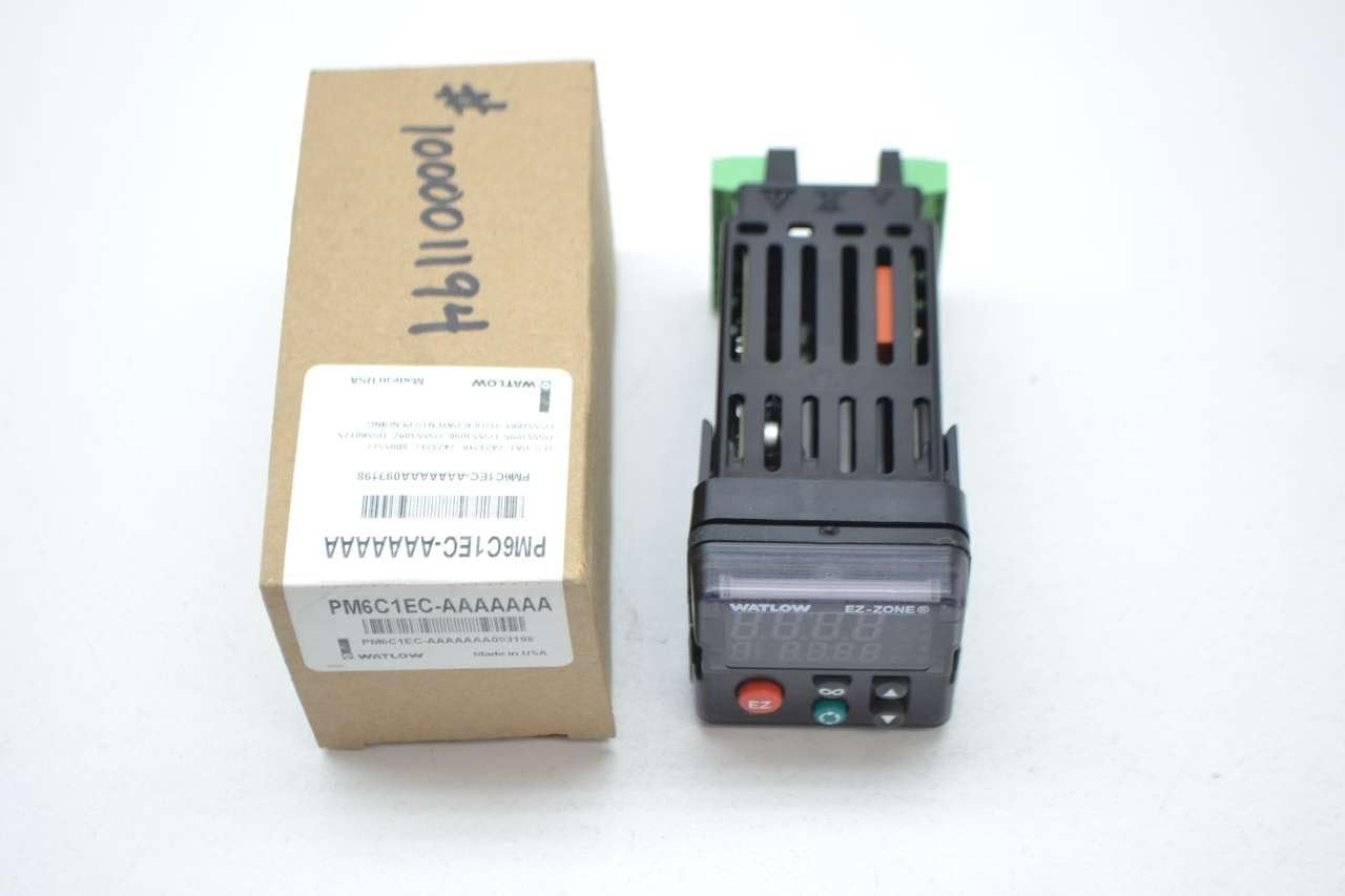 NEW WATLOW PM6C1EC-AAAAAAA EZ-ZONE 100-240V-AC CONTROLLER D506239