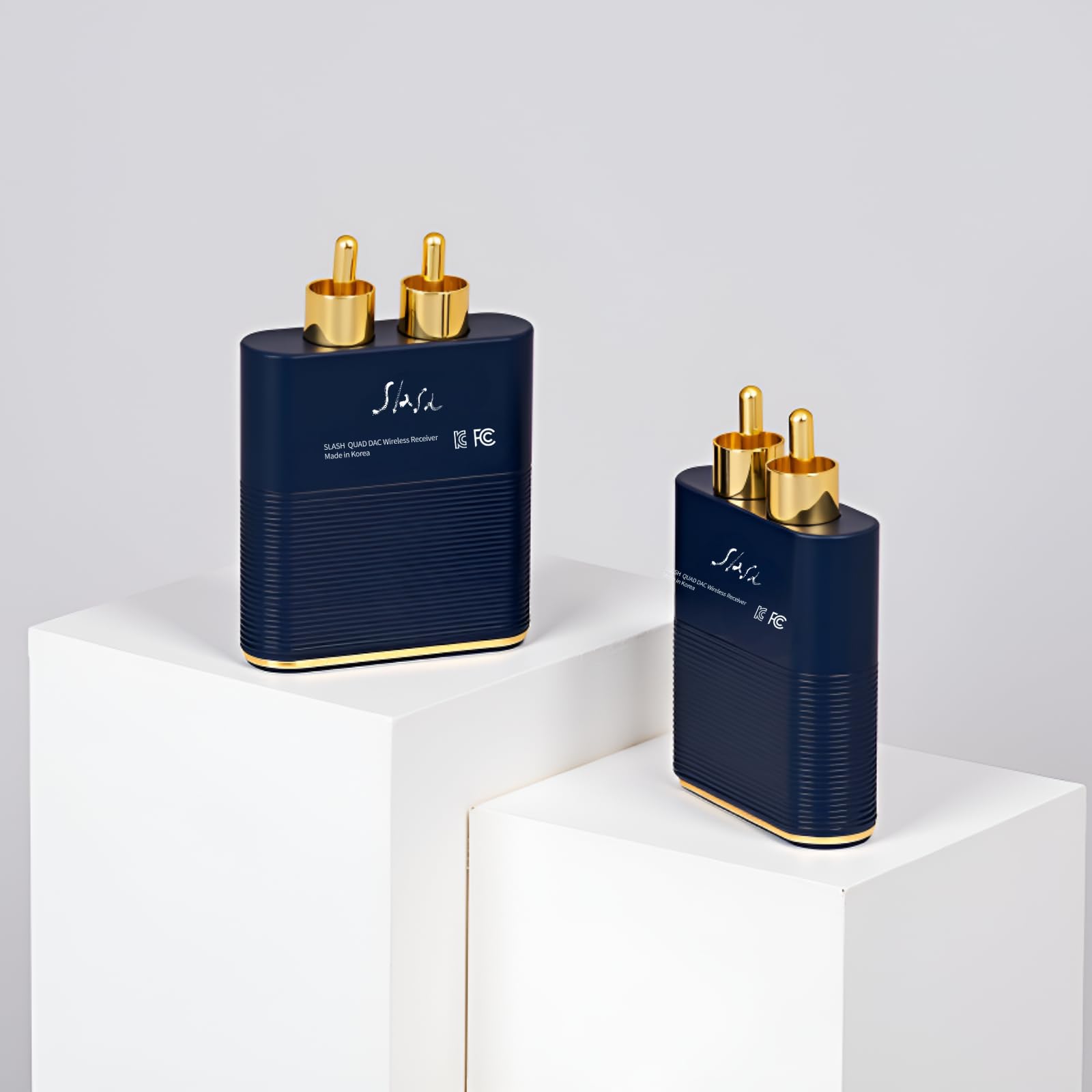 Slash6 LDAC Bluetooth DAC – aptX Adaptive/HD, USB & Optical in/Out, Hi-Res Audio, Headphone Amp, Compact Wireless Adapter for Home Stereo & Vintage Amps