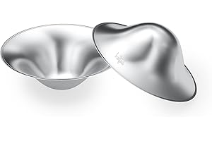 999 Silver Nipple Shields Nickle-free, Silver Nipple Shields for Nursing Newborn, Nursing Cover for Breastfeeding, Protect an